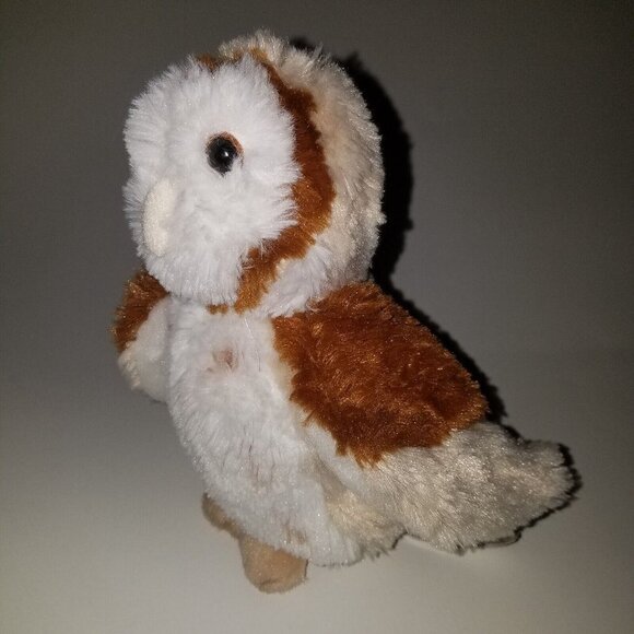 Rafter Barn Owl Plush Douglas Cuddle Toys 7" Stuffed Animal Lovey Brown SOFT - Picture 2 of 7